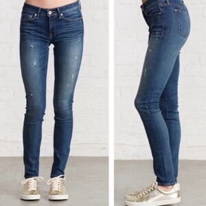 Strom Women's size 28 Skinny Distressed Stretch Jeans